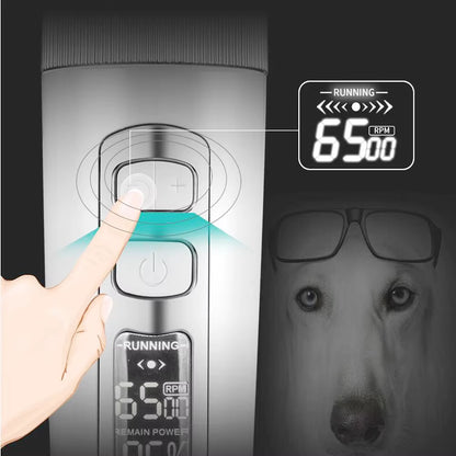 Baorun P9 Rechargeable Professional Pet Dog Animal Shaver Hair Cutter Trimmer Electrical Grooming Clipper Low Noise Cats Haircut