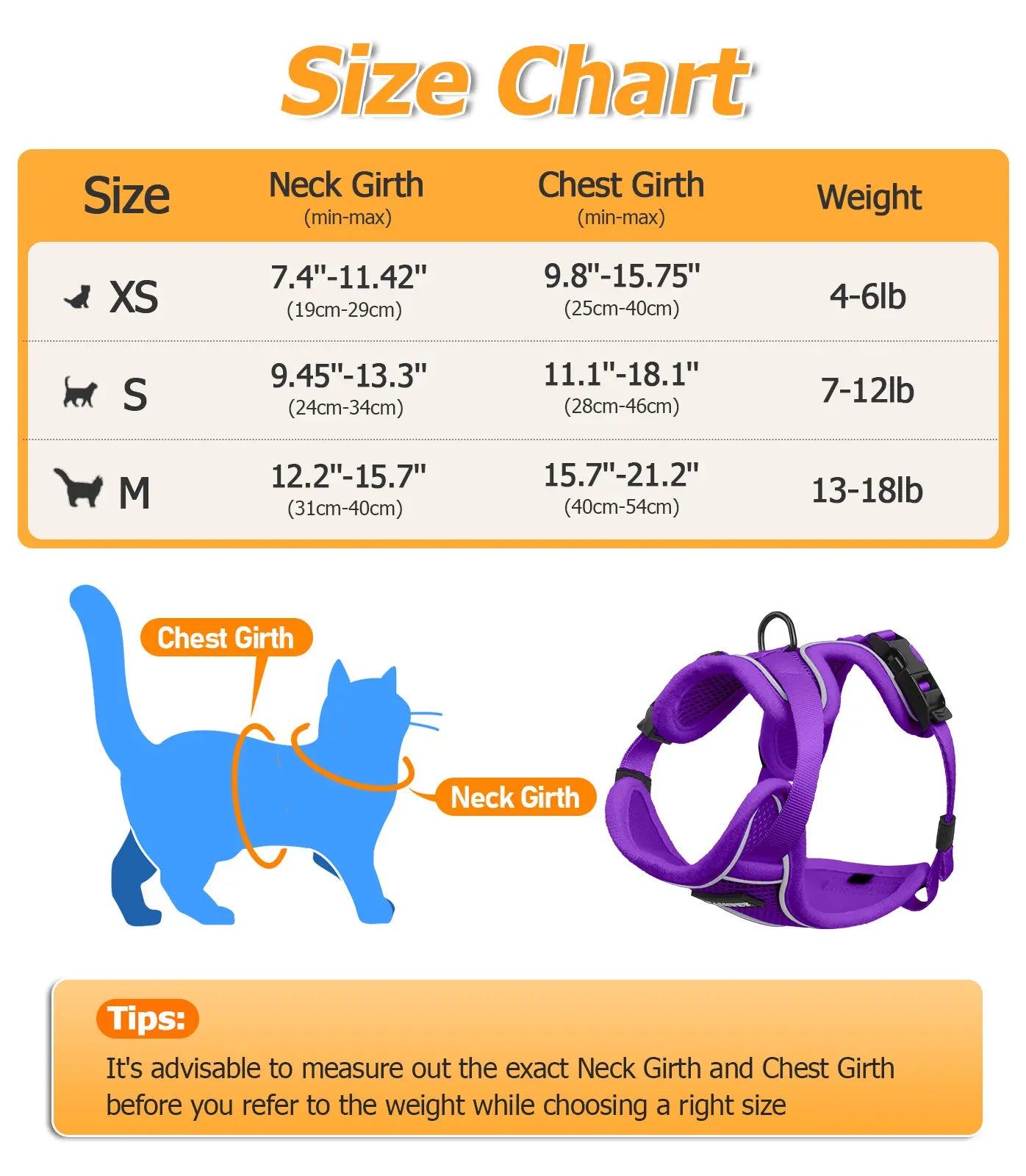 Adjustable Pet Harness & Leash Set,Counts Breathable Mesh Cat Harness with Leash,Escape Proof Harness, Pet Supplies for Outdoor Walking Fathersdaygift