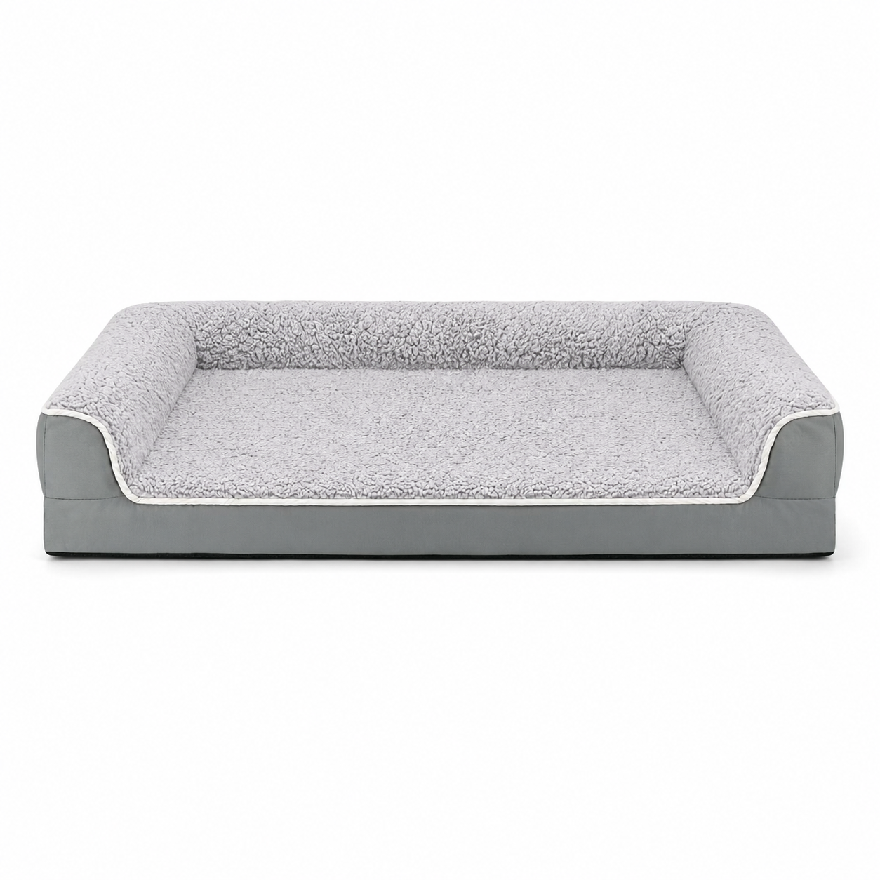 Orthopedic Dog Sofa Bed with Washable Cover & Egg Crate Foam