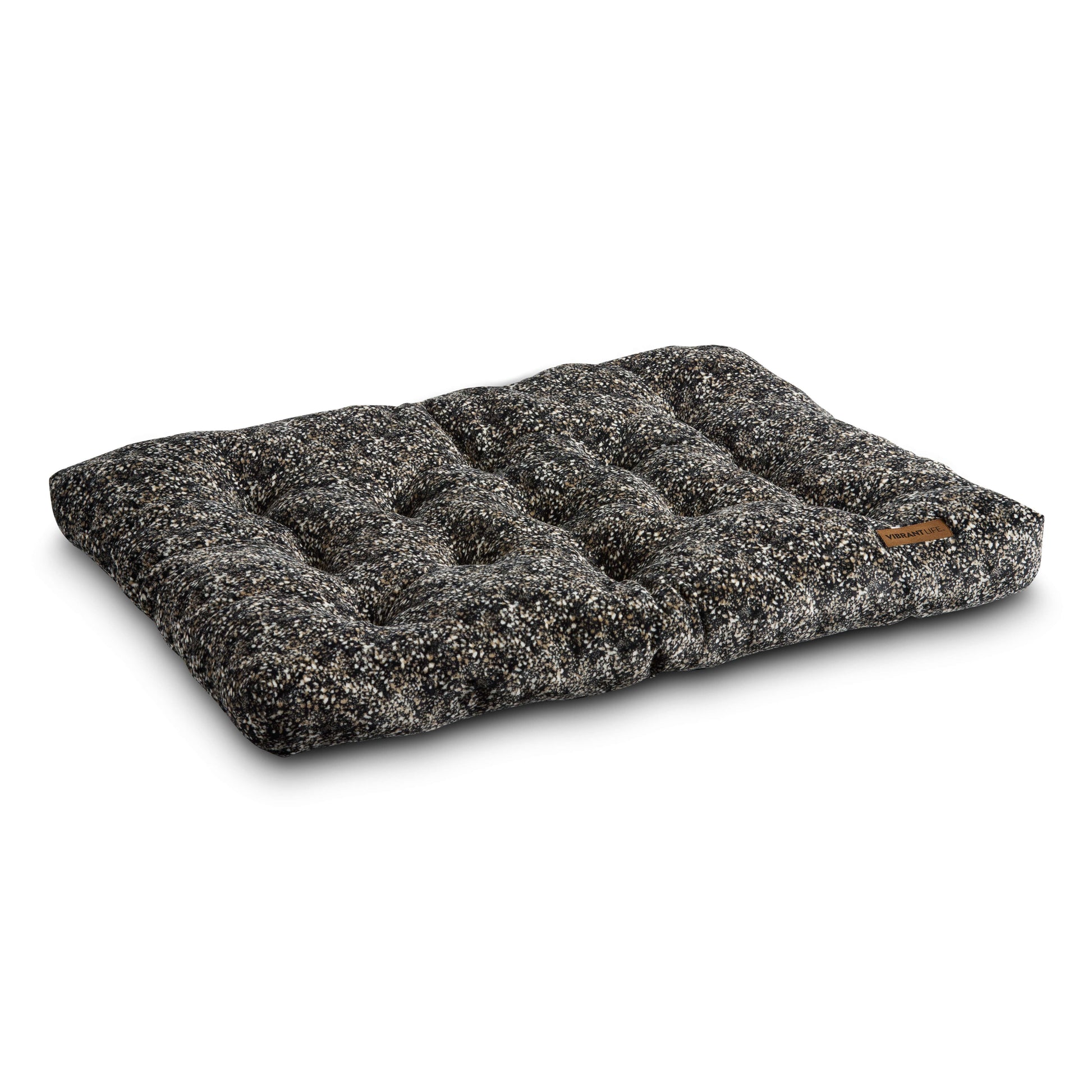 Extra Large Dog Bed, Plush Pillow Bed for Large Dogs, Extra Large, 38" X 48", Black