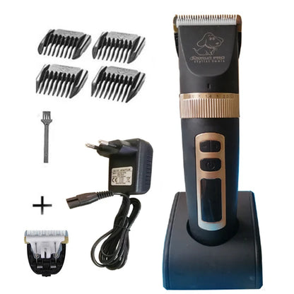 Baorun P9 Rechargeable Professional Pet Dog Animal Shaver Hair Cutter Trimmer Electrical Grooming Clipper Low Noise Cats Haircut