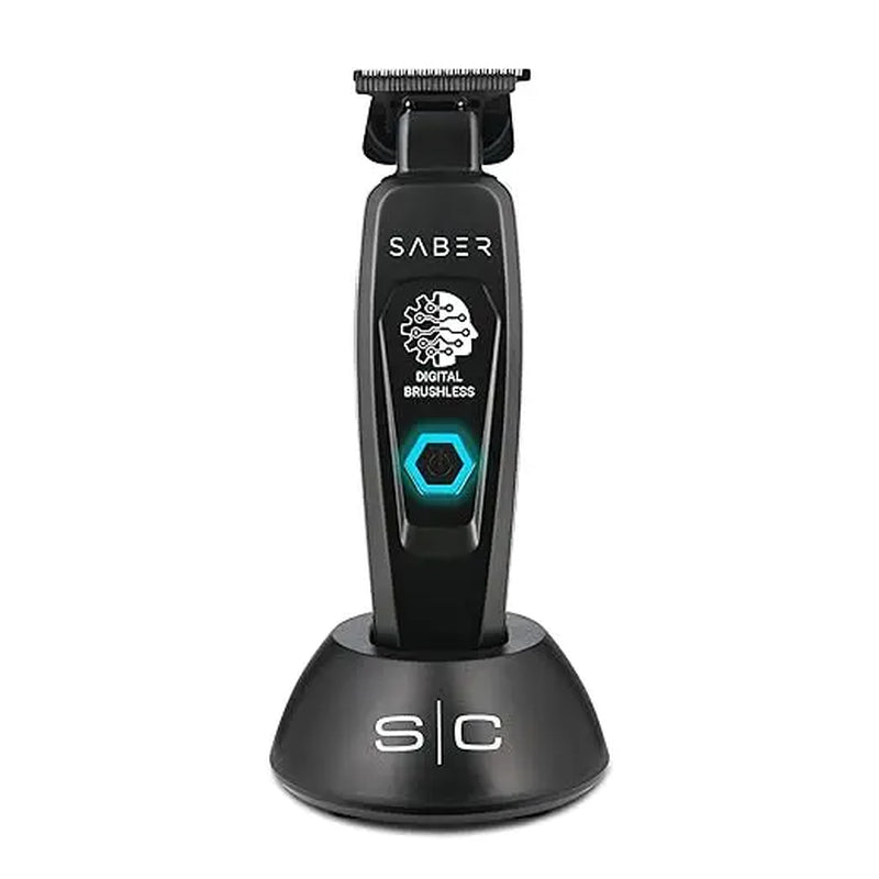 Stylecraft Saber Pro Grooming Bundle: Digital Brushless Saber II Clipper & Saber Trimmer